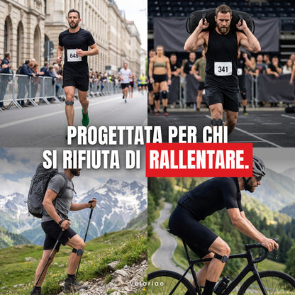 Fascia rotulea Velariae — Per favorire una migliore circolazione sanguigna.