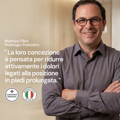 Ritrova il comfort di camminare senza dolore – Solette OrthoConfort