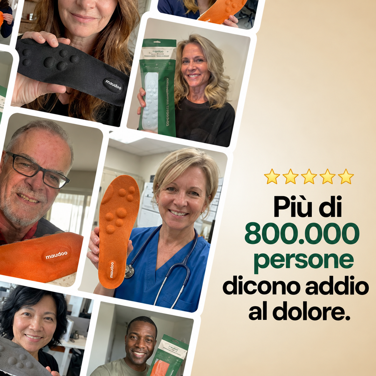 Ritrova il comfort di camminare senza dolore – Solette OrthoConfort