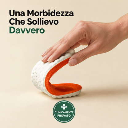 Ritrova il comfort di camminare senza dolore – Solette OrthoConfort