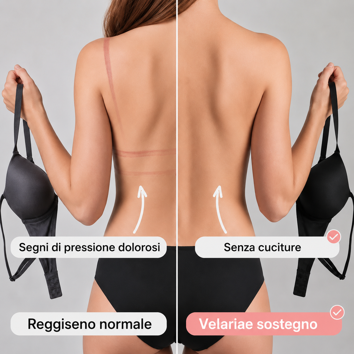 Reggiseno | Seno sollevato, comfort immediato